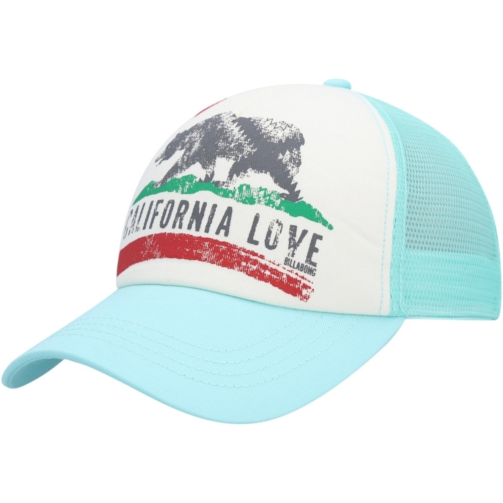 Billabong Light Blue & White "California Love" Trucker Hat